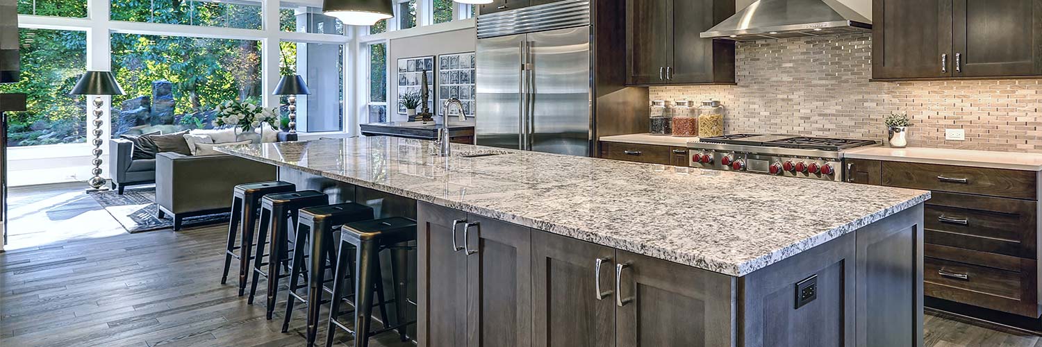 Granite countertops Complete Kitchen and Bath Design Studio Charlotte