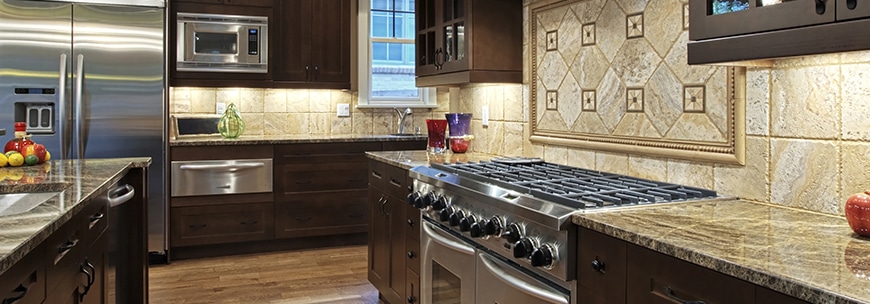 Kitchen granite countertops