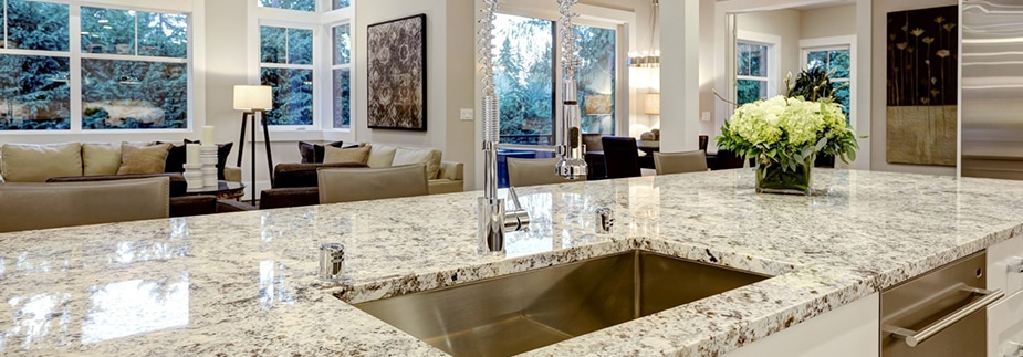 Kitchen island with sink Charlotte