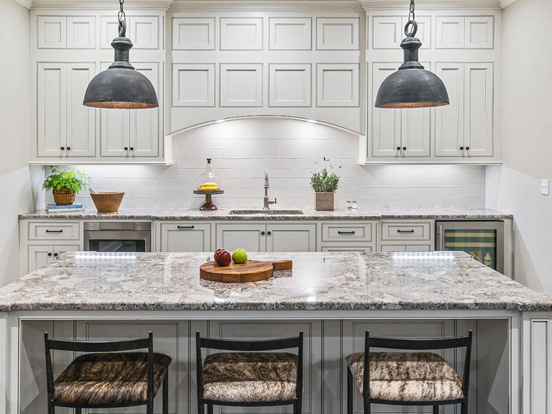Alpine white granite countertops Charlotte