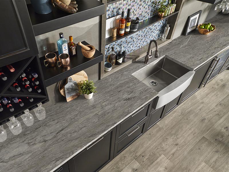 Azul Celeste granite countertops Charlotte