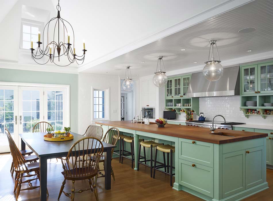 large socializing kitchen island remodeling trends 2023