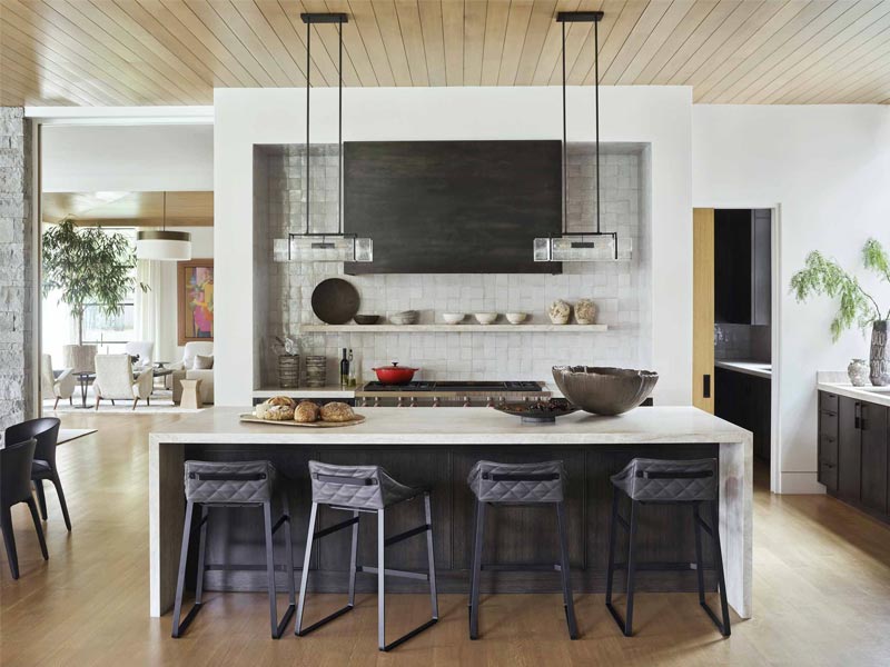 contemporary style kitchen