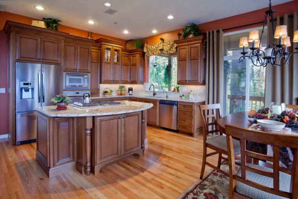 traditional style kitchen